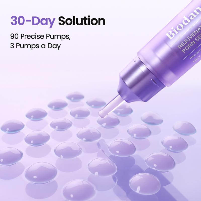Suero rejuvenecedor con caviar y PDRN de CARAMELA BEAUTY USA, envase con serum para revitalizar la piel.