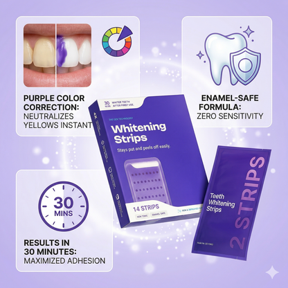 Whitening Strips That Brighten Your Smile in Just 30 Minutes