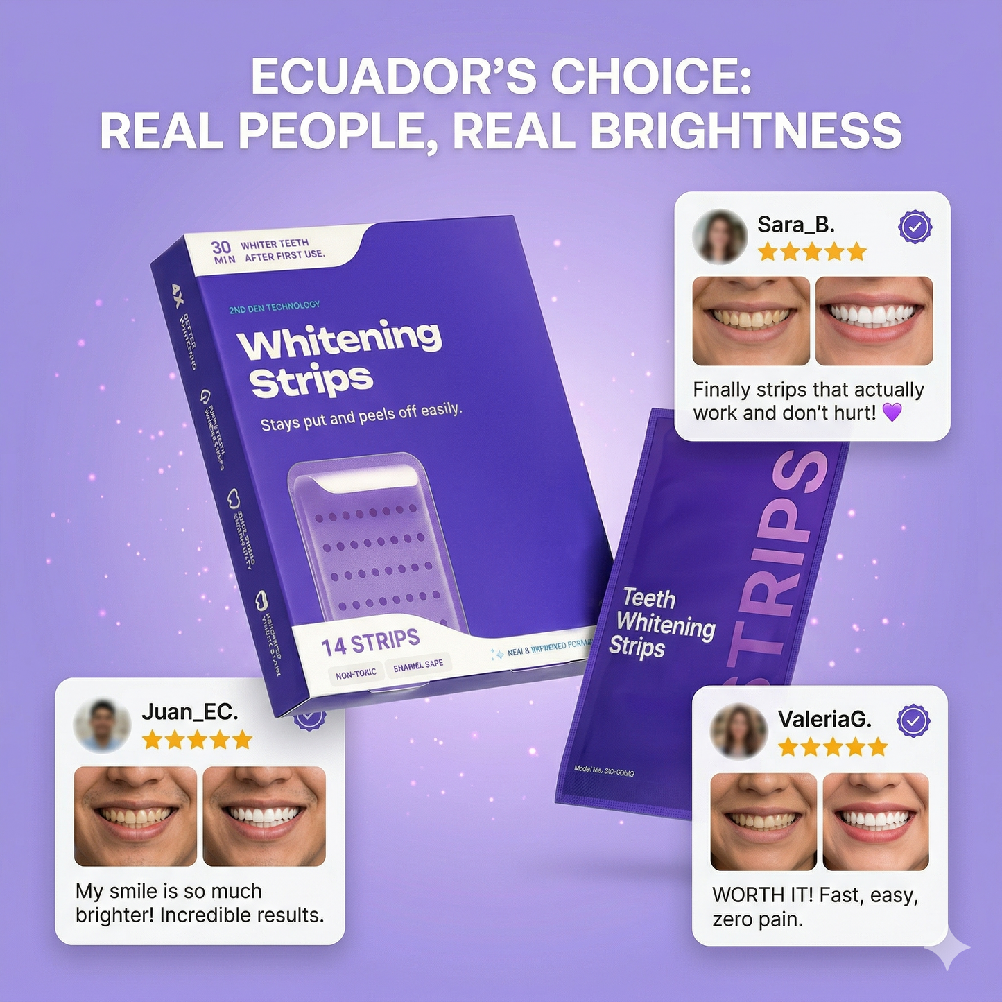 Whitening Strips That Brighten Your Smile in Just 30 Minutes