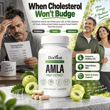 Extracto de fruta de Amla de CARAMELA BEAUTY USA, suplemento natural para apoyar la salud del corazón y la vitalidad diaria.