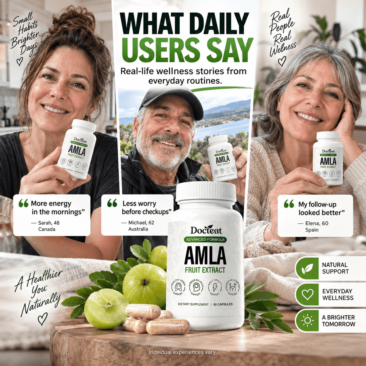 Extracto de fruta de amla de CARAMELA BEAUTY USA, suplemento natural para apoyar la salud del corazón y la vitalidad.