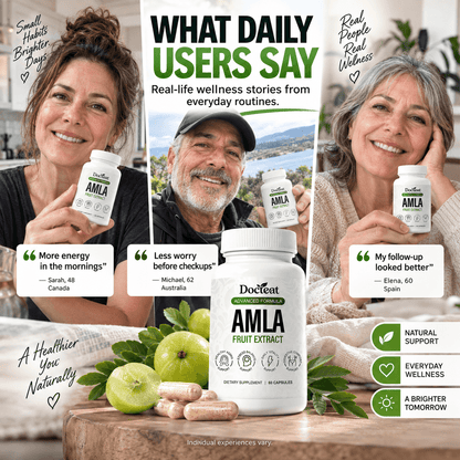 Extracto de fruta de amla de CARAMELA BEAUTY USA, suplemento natural para apoyar la salud del corazón y la vitalidad.