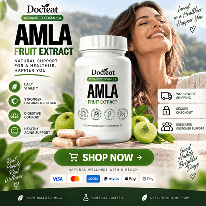 Extracto de fruta de amla de CARAMELA BEAUTY USA, para apoyo diario del corazón y la vitalidad, con frutas de amla frescas.
