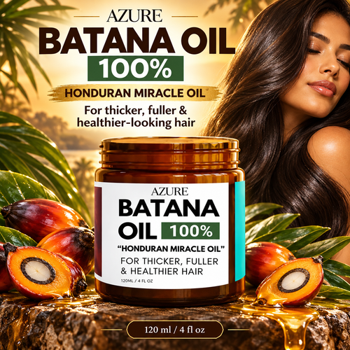 AZURE Batana Oil 100% 120 ml Honduran batana oil — rich pre-wash hair care