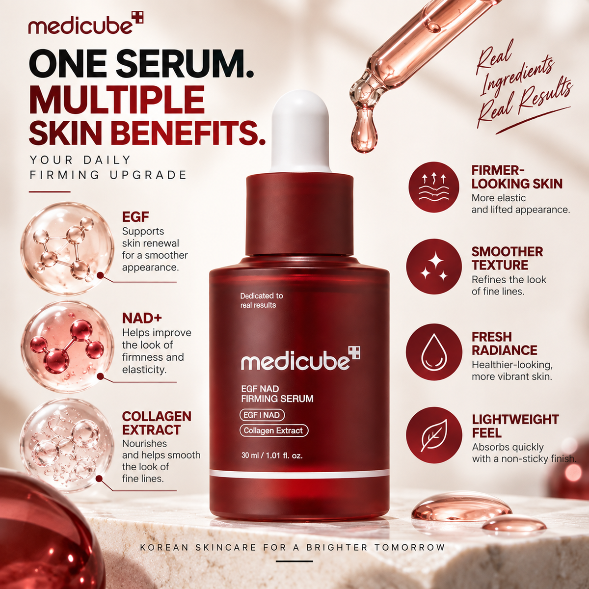 Medicube EGF NAD+ Firming Serum: Ultimate Anti-Aging & Skin Renewal